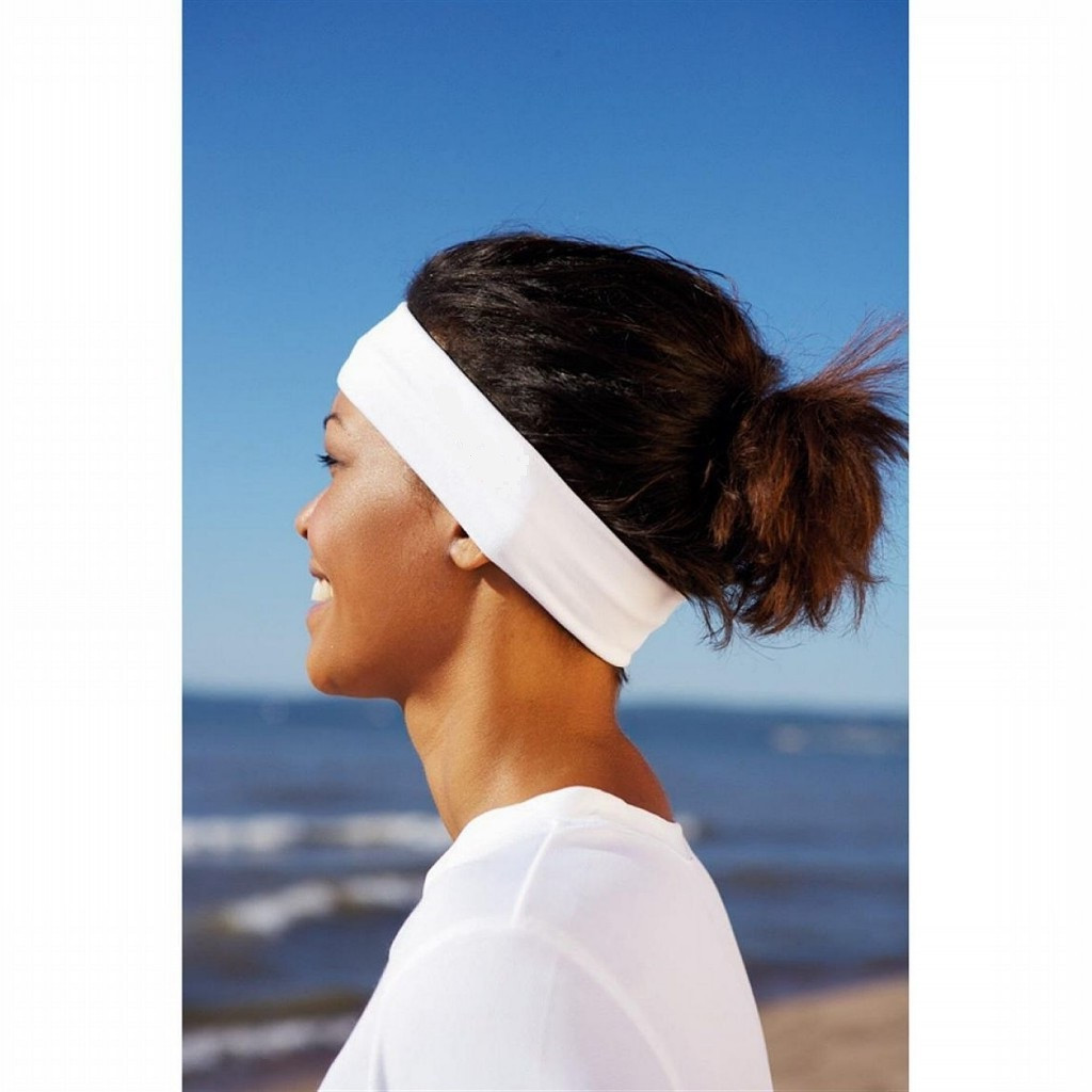 White Sports Headband The North Pole Shoppe