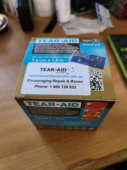 Tear Aid repair roll