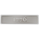 Chrome Shop Mafia 1776 Step Plate - Plain, 5 X 20 X 1/4 Inch