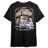 4ST 100 Proof Kenworth Black T-Shirt