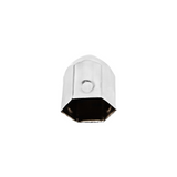 1-1/2" Chrome Steel Pointed Nut Covers