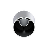33mm X 4-1/8" Chrome Plastic Spike Nut Cover - Thread-On