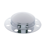 Chrome Dome Front Axle Cover 2PC Kit For 33mm Nut Cover - Steel/Aluminum Wheel (8 Hole) (2-Pack)