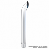 8" Curved Reduce To 5" O.D. Bottom Exhaust