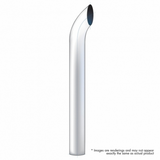 7" Curved Plain Bottom Exhaust