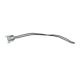 1-Wire Universal Single Contact Instrument Panel & License Plate Light Socket w/ Spring Clip Mount, 1 Pc.