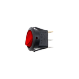 Illum Round Rocker 10 Amp 12V On/Off 1/2" Dia. 1 Pc.