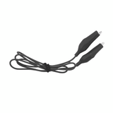 10 Amp Alligator Test Clips w/ 36" Vinyl Leads & Boots, 1Red/1Black 1 Set.