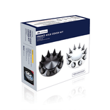 Dome Front Axle Cover With 33mm Spike Thread-On Nut Covers
