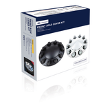 Pointed Front Axle Cover With 33mm Standard Thread-On Nut Covers