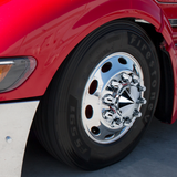 Pointed Front Axle Cover With 33mm Standard Thread-On Nut Covers