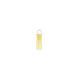 12-10 AWG #8 Stud CS Heat Shrink Ring Terminal - Yellow (4-Pack)