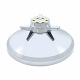 Chrome Cover With Gun Cylinder Spinner For UP Rear Axle Cover