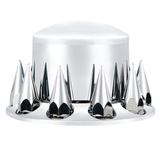 Dome Rear Axle Cover With 33mm Spike Thread-On Nut Covers