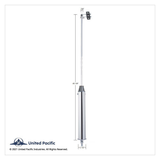 45" Chrome Heavy Duty Swivel Pogo Stick