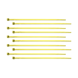 6" Nylon Cable Zip Ties (10-Pack)