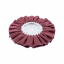 Red Treated Airway Buff - 5/8" & 1/2" Arbor