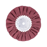 Red Treated Airway Buff - 5/8" & 1/2" Arbor