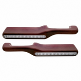 Wood Armrest With LED Light For Peterbilt- Amber LED/Clear Lens (Pair)