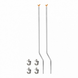 Eagle Bumper Guide Top With Chrome Base (2-Pack)