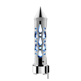 Brooklyn Spike Gearshift Knob With LED 9/10 Speed Adapter - Chrome