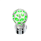 Thread-On Phoenix Ball Gearshift Knob With LED 9/10 Speed Adapter