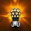 Thread-On Phoenix Ball Gearshift Knob With LED 13/15/18 Speed Adapter