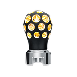 Thread-On Phoenix Ball Gearshift Knob With LED 13/15/18 Speed Adapter