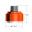 M30X3.5 Thread-On Gearshift Adapter W/LED Mount For Eaton-Fuller 9/10 Speed