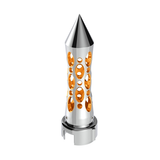Thread-On Daytona Spike Gearshift Knob With LED 13/15/18 Speed Adapter