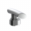 Thread-On T-Shape Gearshift Knob With Chrome 13/15/18 Speed Adapter