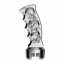 Skulls Pistol Grip Gearshift Knob With 13/15/18 Speed Adapter