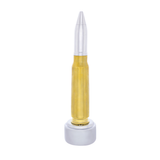 50 Caliber Bullet Style Thread-On Gearshift Knob With 9/10/13/15/18 Speed Adapter