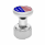 Thread-On Gearshift Knob With Adapter & USA Flag Sticker For Eaton Fuller Style Shifter