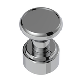 Thread-On Gearshift Knob & Adapter For Eaton Fuller Style 9/10 Shifter - Chrome