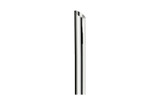 8 Inch Dia Slash Cut Tip Exhaust Kit with 114 Inch Tall One Piece Top Pipe PB