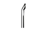 8 Inch Dia Boiler Maker Tip Exhaust Kit with 120 Inch Tall One Piece Top Pipe PB