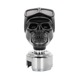 Skull Biker Gearshift Knob With 13/15/18 Speed Adapter