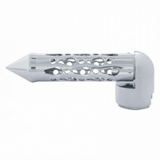 Brooklyn Spike Gearshift Knob With 13/15/18 Speed Adapter - Chrome/Horizontal $51.87 $46.68