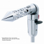 Daytona Spike Gearshift Knob With 13/15/18 Speed Adapter - Chrome/Horizontal