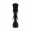 1/2"-13 Thread On Flame Gearshift Knob - Black With Chrome Flame