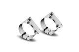 8 Inch Dia Stove Pipe Tip Exhaust Kit with 120 Inch Tall One Piece Top Pipe KW