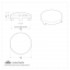 Chrome Plastic Covers For 3/4" Round Vinyl Button For Most Freightliner & International