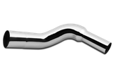 8 Inch Dia Hoosier Tip Exhaust Kit with 108 Inch Tall One Piece Top Pipe KW