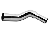 7 Inch Dia Cowboy Tip Exhaust Kit with 114 Inch Tall One Piece Top Pipe KW