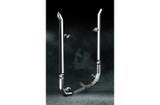 7 Inch Dia Boiler Maker Tip Exhaust Kit with 114 Inch Tall One Piece Top Pipe KW