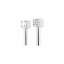 Chrome Dice Door Lock Knobs (2Pc/Set)