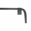 Black Angled Mud Flap Hangers With Mounting Hardware
