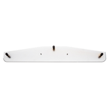4" x 24" Chrome Bottom Mud Flap Weight With Oval Cast Eagle Emblem