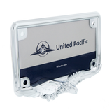 Eagle Motorcycle License Plate Frame - Chrome